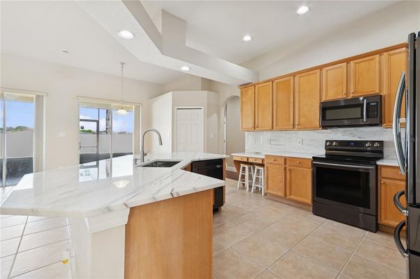Interior, Kitchen, Pendant Lights, Recessed Lighting