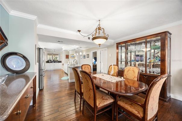 Dining room, Interior, Wood Texture Flooring