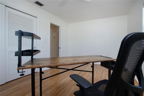 Home Office, Interior, Wood Texture Flooring