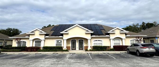Exterior, Facade, Solar Panels, French Provincial
