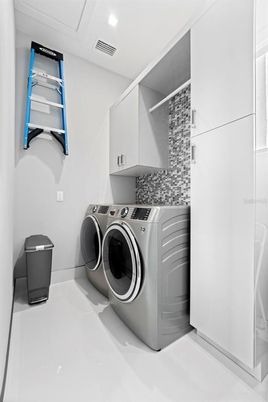 Interior, Recessed Lighting, Washer