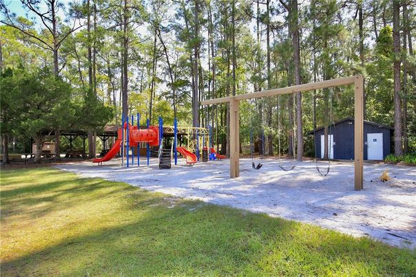 Backyard, Detached Garage, Exterior, Playground