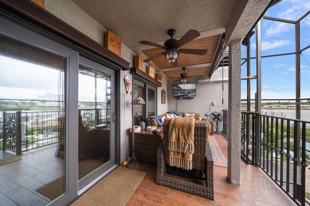 Glass Ceilings, Interior, Sun Room, Wood Texture Flooring