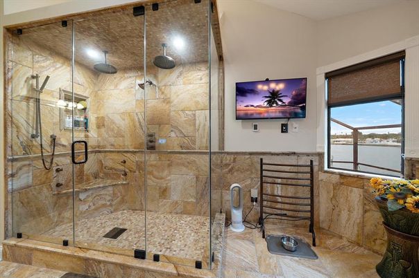 Bathroom, Glass Shower, Interior