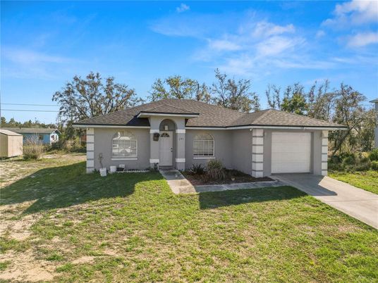 Attached, Backyard, Detached Garage, Exterior, Facade, Ranch