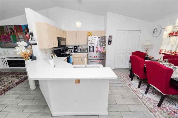 Dining room, Interior, Kitchen, Pendant Lights