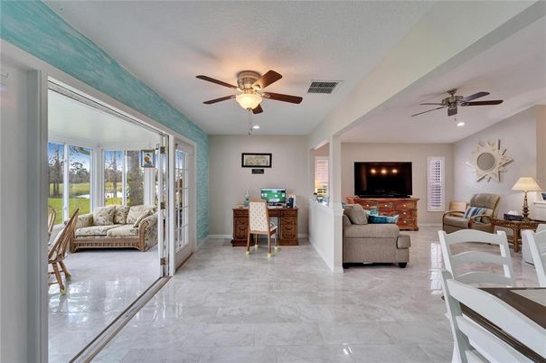 Home Office, Interior, Living room