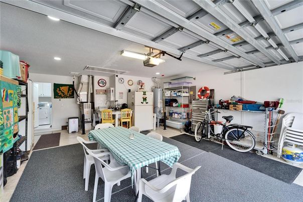 Garage, Interior, Recessed Lighting