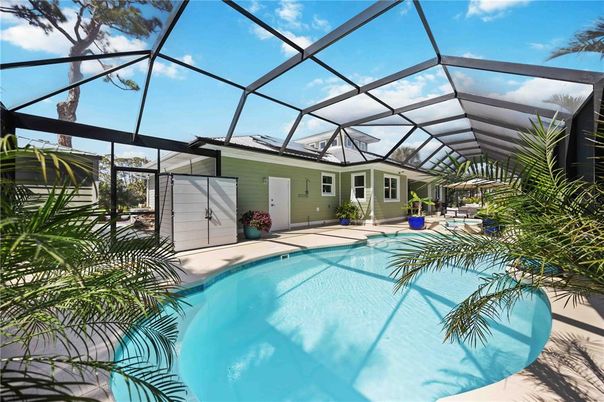 Glass Ceilings, Interior, Pool, Sun Room