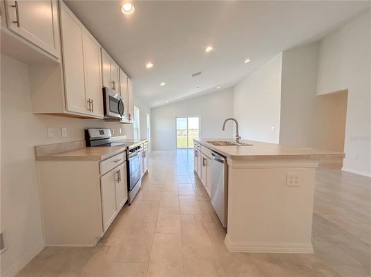 Interior, Kitchen, Recessed Lighting