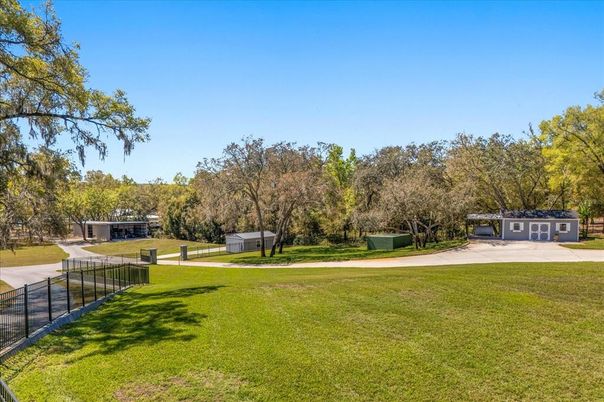 Backyard, Detached Garage, Exterior