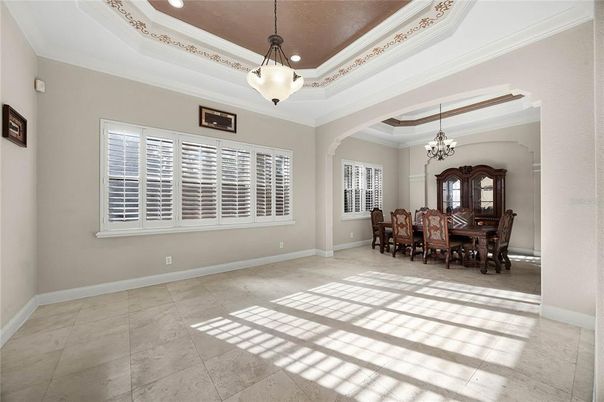 Chandelier, Dining room, Interior, Pendant Lights