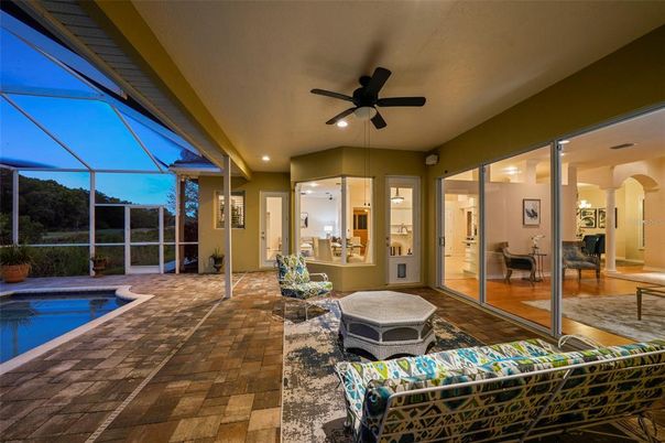 Glass Ceilings, Interior, Pool, Recessed Lighting, Sun Room