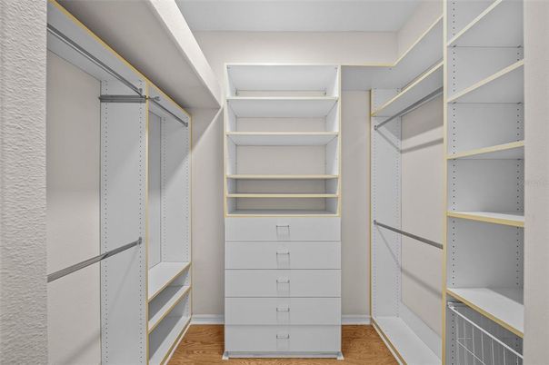 Interior, Walk-in Closets, Wood Texture Flooring
