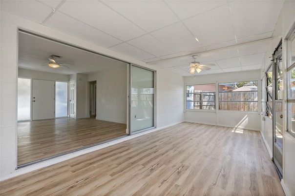 Empty room, Interior, Wood Texture Flooring