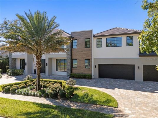 Attached, Exterior, Facade, Modern