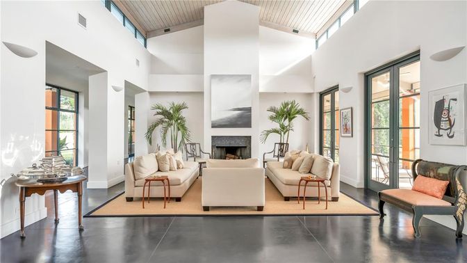 Fireplace, Interior, Living room