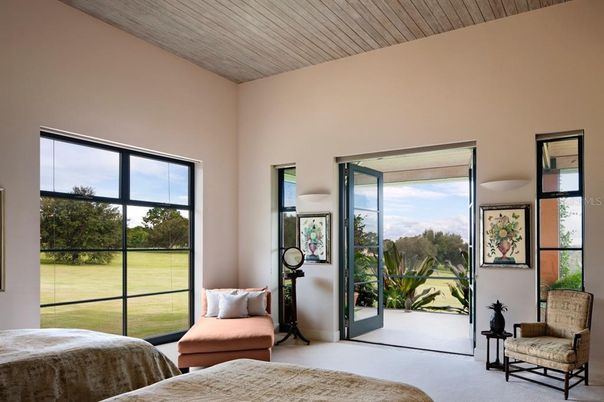 Bedroom, Interior, Wooden Ceilings