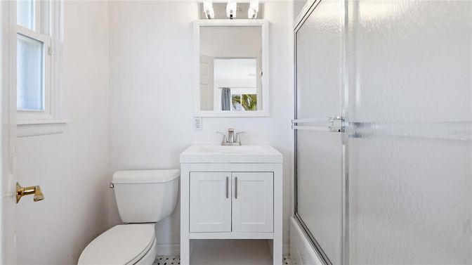 Bathroom, Glass Shower, Interior