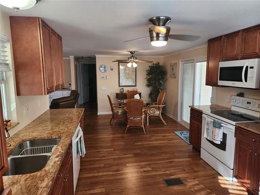 Dining room, Interior, Kitchen, Wood Texture Flooring