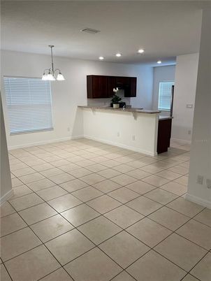 Empty room, Interior, Pendant Lights, Recessed Lighting