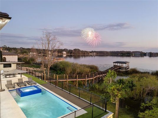 Exterior, Lake, Pool, Water
