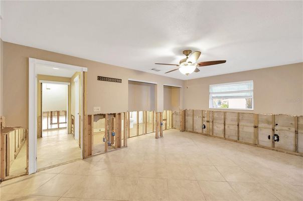 Empty room, Interior