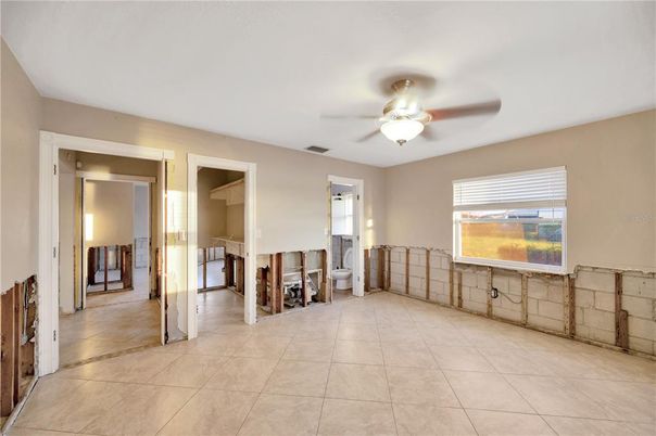 Empty room, Interior