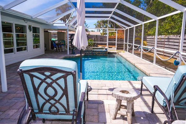 Glass Ceilings, Interior, Pool, Sun Room