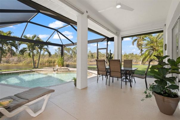 Dining room, Glass Ceilings, Interior, Pool, Sun Room