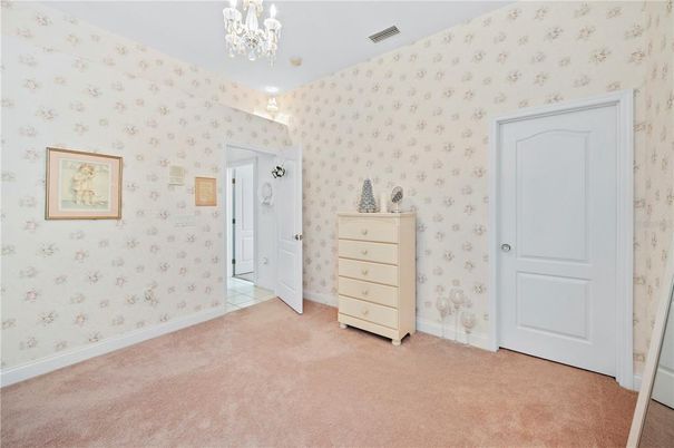 Chandelier, Empty room, Interior
