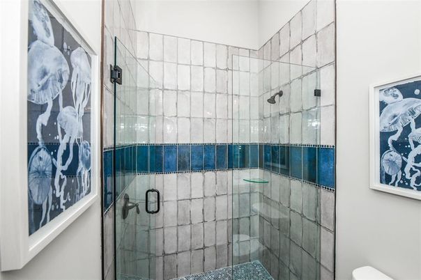 Bathroom, Glass Shower, Interior