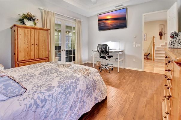 Bedroom, Home Office, Interior, Wood Texture Flooring
