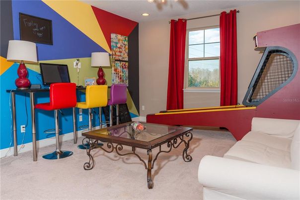 Home Office, Interior, Recessed Lighting