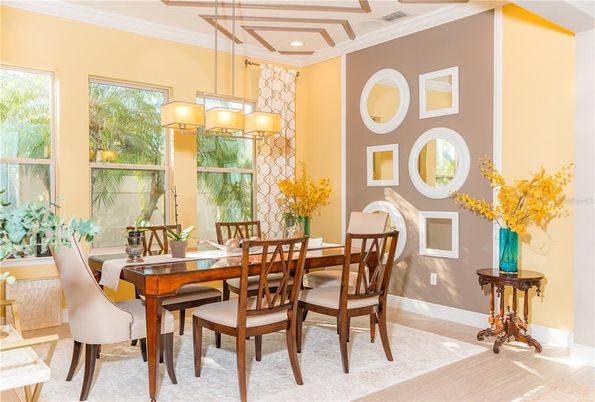 Chandelier, Dining room, Interior, Pendant Lights, Recessed Lighting