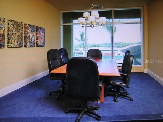 Chandelier, Home Office, Interior