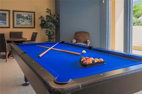 Billiard Table, Game Room, Interior