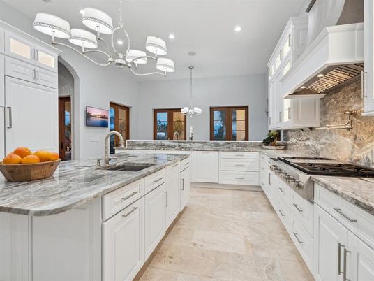 Chandelier, Interior, Kitchen, Pendant Lights, Recessed Lighting