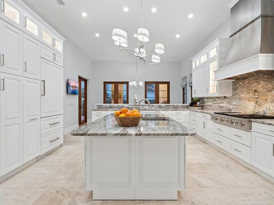 Interior, Kitchen, Pendant Lights, Recessed Lighting