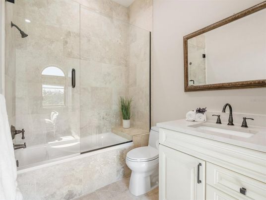 Bathroom, Glass Shower, Interior