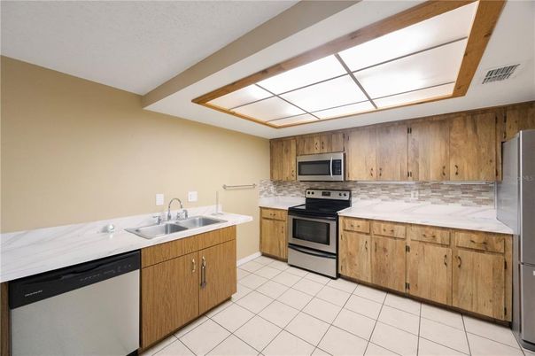 Interior, Kitchen, Stainless Steel Appliances