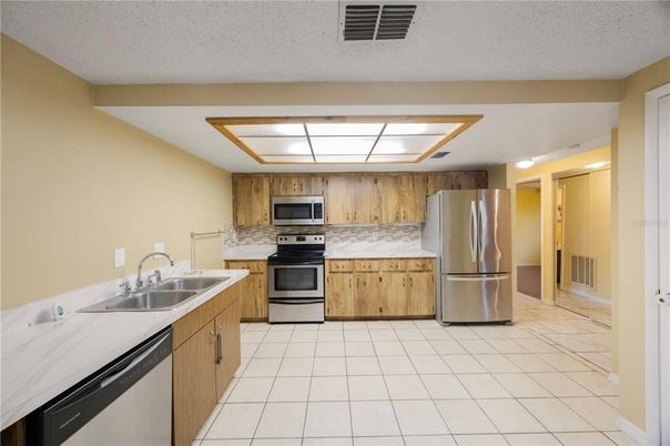 Interior, Kitchen, Stainless Steel Appliances