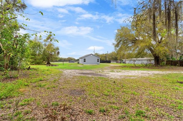 Backyard, Detached Garage, Exterior