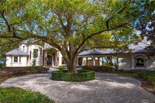 Backyard, Exterior, Facade, Mediterranean