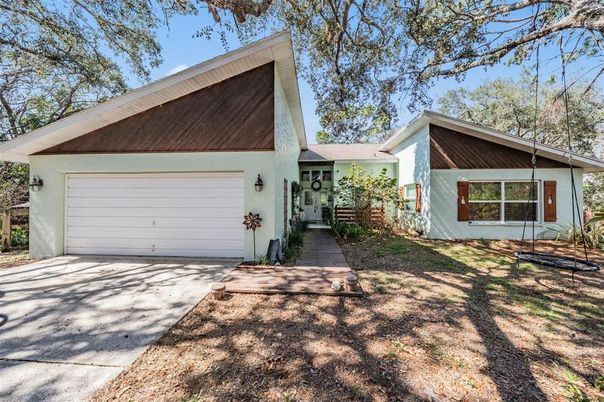 Attached, Backyard, Exterior, Facade, Ranch