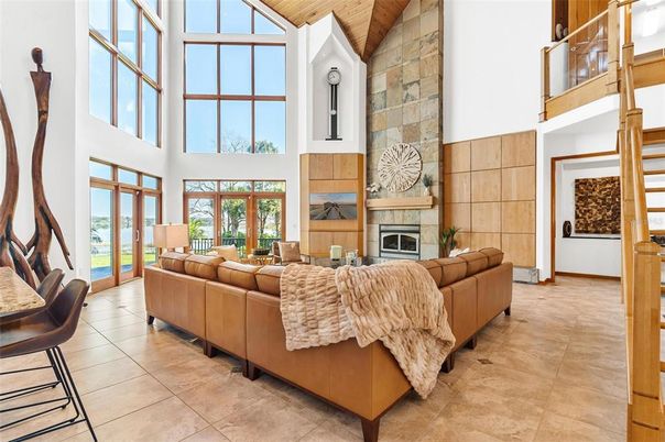 Fireplace, Interior, Living room, Wooden Ceilings