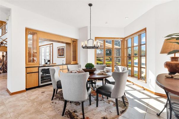 Chandelier, Dining room, Interior, Pendant Lights, Recessed Lighting