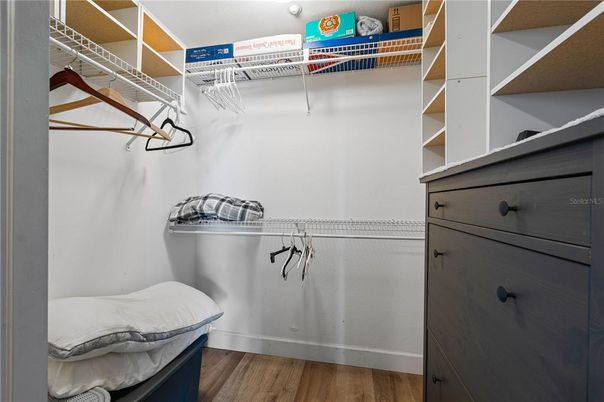 Interior, Walk-in Closets, Wood Texture Flooring