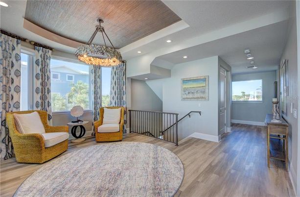 Chandelier, Interior, Pendant Lights, Recessed Lighting, Wood Texture Flooring