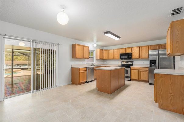 Interior, Kitchen, Stainless Steel Appliances